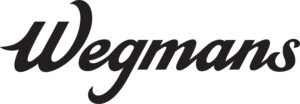 Wegmans logo; black lettering