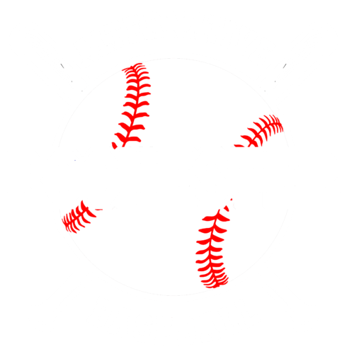 A white baseball logo crisscrossed with two bats, "Rochester Alternative Baseball"