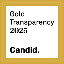 A thick gold framed box with "Gold Transparency 2025, Candid." in black lettering.